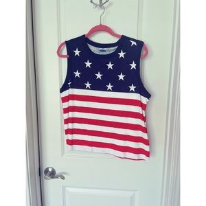 Old Navy - Patriotic Muscle Tank‎